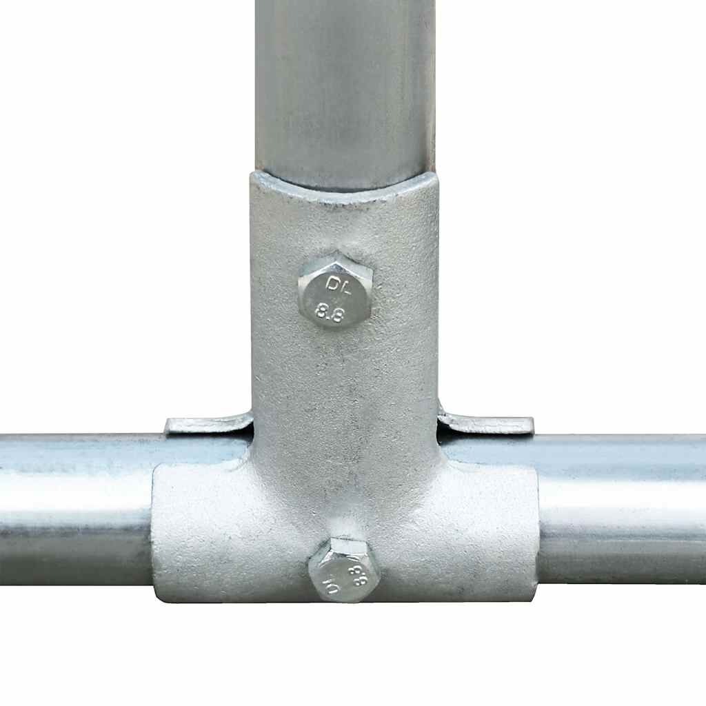 Vidaxl Gallinero Acero Galvanizado 6x2x2 M_4