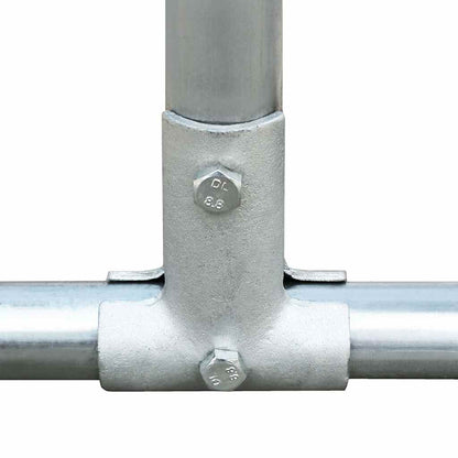 Vidaxl Gallinero Acero Galvanizado 6x2x2 M_4