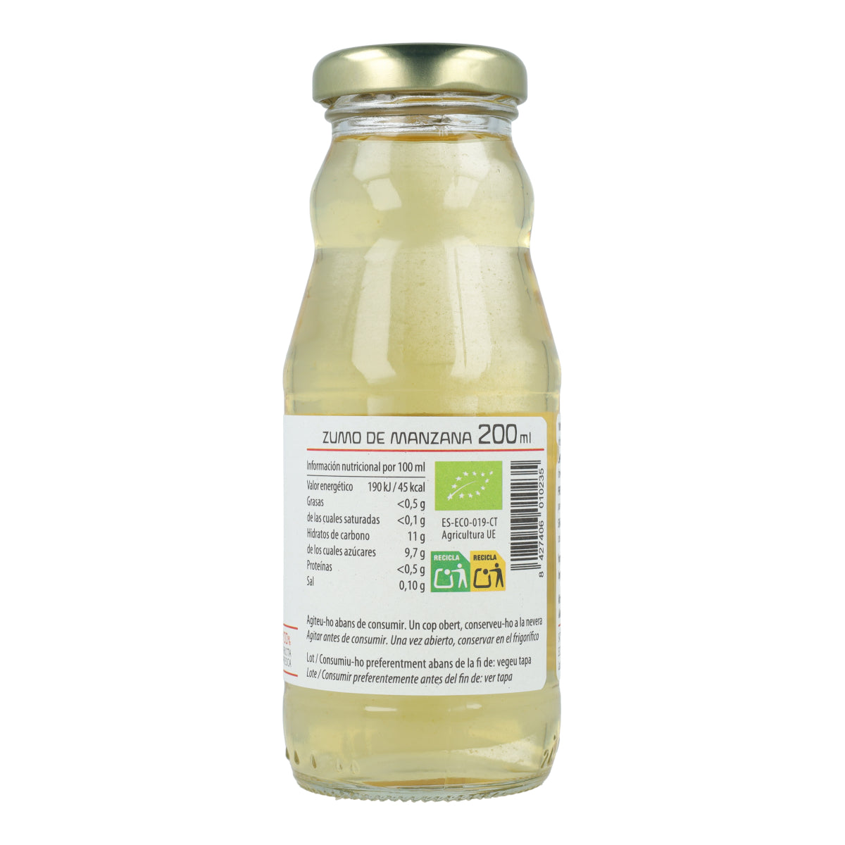 Zumo de Manzana ECO Cal valls 200 ml