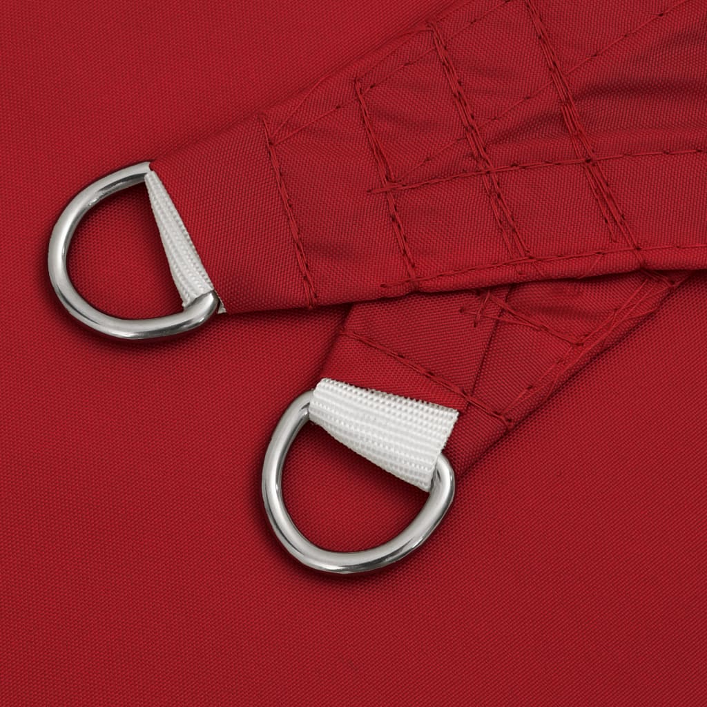 Toldo De Vela Cuadrado Tela Oxford Rojo 3x3 M_3