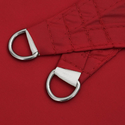 Toldo De Vela Cuadrado Tela Oxford Rojo 3x3 M_3