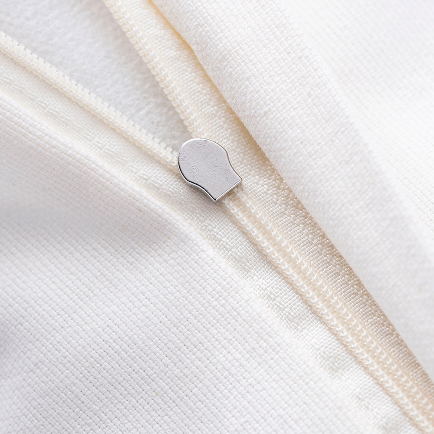 Funda De Cojín 40x40cm 100% Algodón 300gsm Color Crudo El Ganso_3