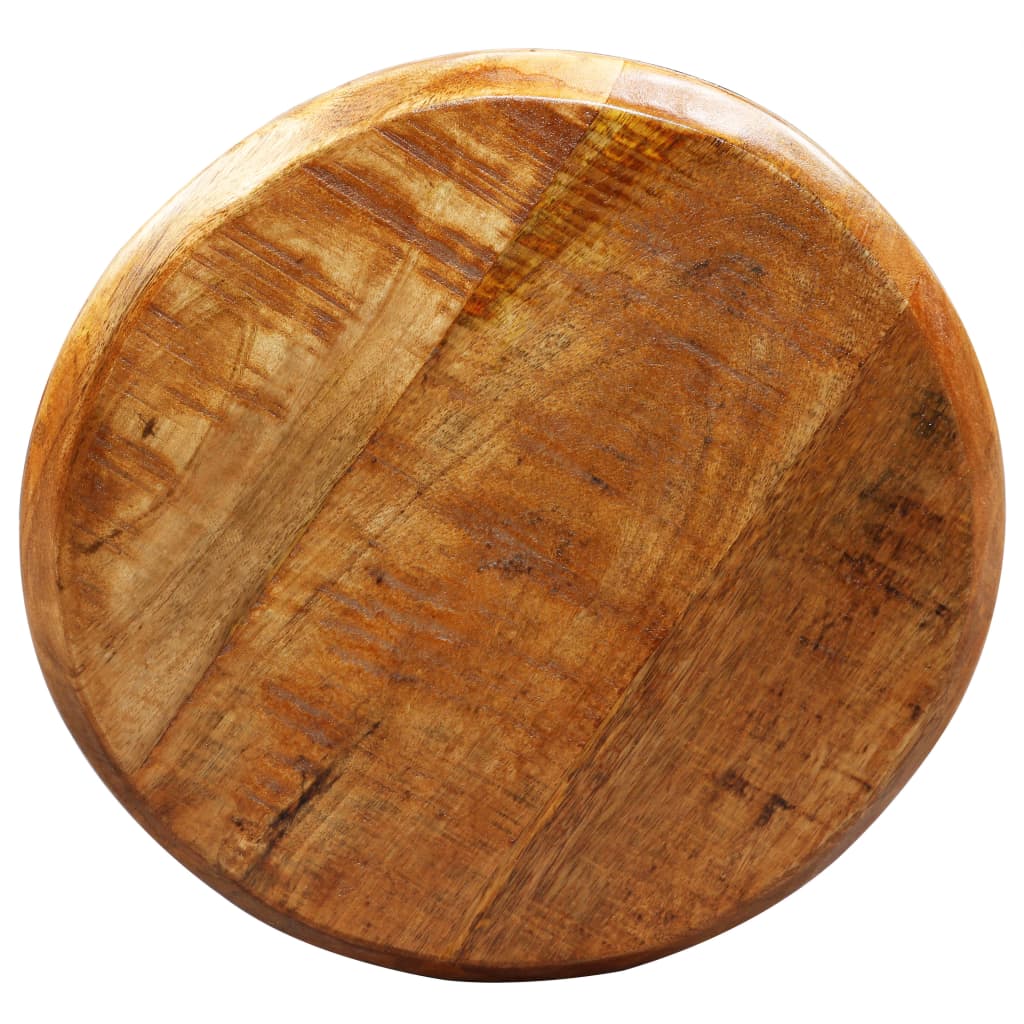Taburetes De Cocina 2 Unidades Madera Maciza De Mango_5