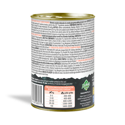 Dibaq Natural Moments Adulto Salmón Con Mango, 12 Latas X 380gr_2