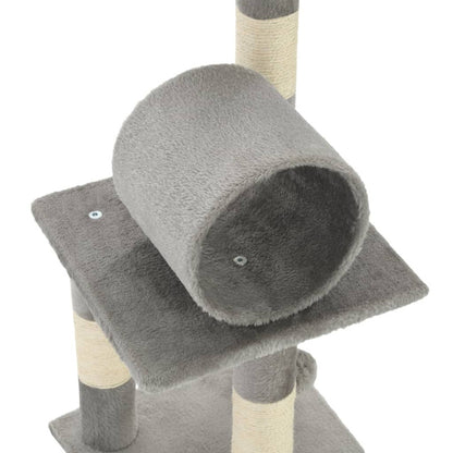 Vidaxl Rascador Para Gatos Con Poste De Sisal 65 Cm Gris_5