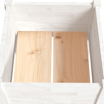 Jardineras 2 Uds Madera Maciza De Pino 50x50x70 Cm_5