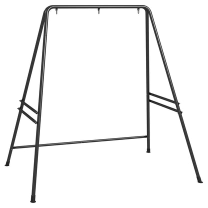 Outsunny Soporte Para Silla Colgante Con Marco De Acero Carga 150 Kg Negro_0