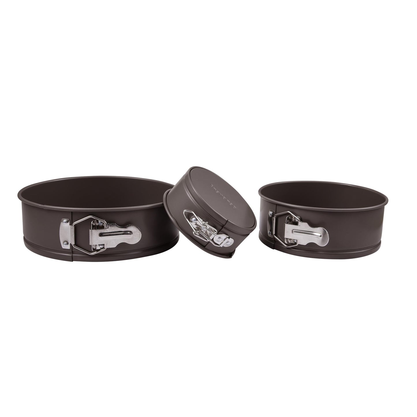 Set De 3 Moldes Para Tartas En Acero Al Carbono Baking Lovers Bergner_0