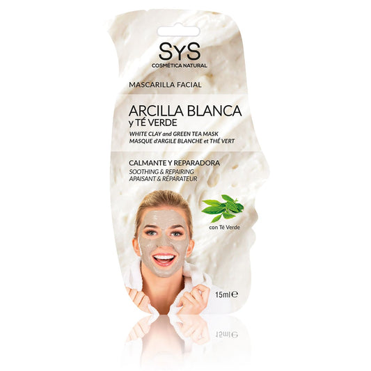 Mascarilla Facial Té Verde y Arcilla Labnatur 15 ml | Purificante | Control Grasa | Limpieza Profunda_0