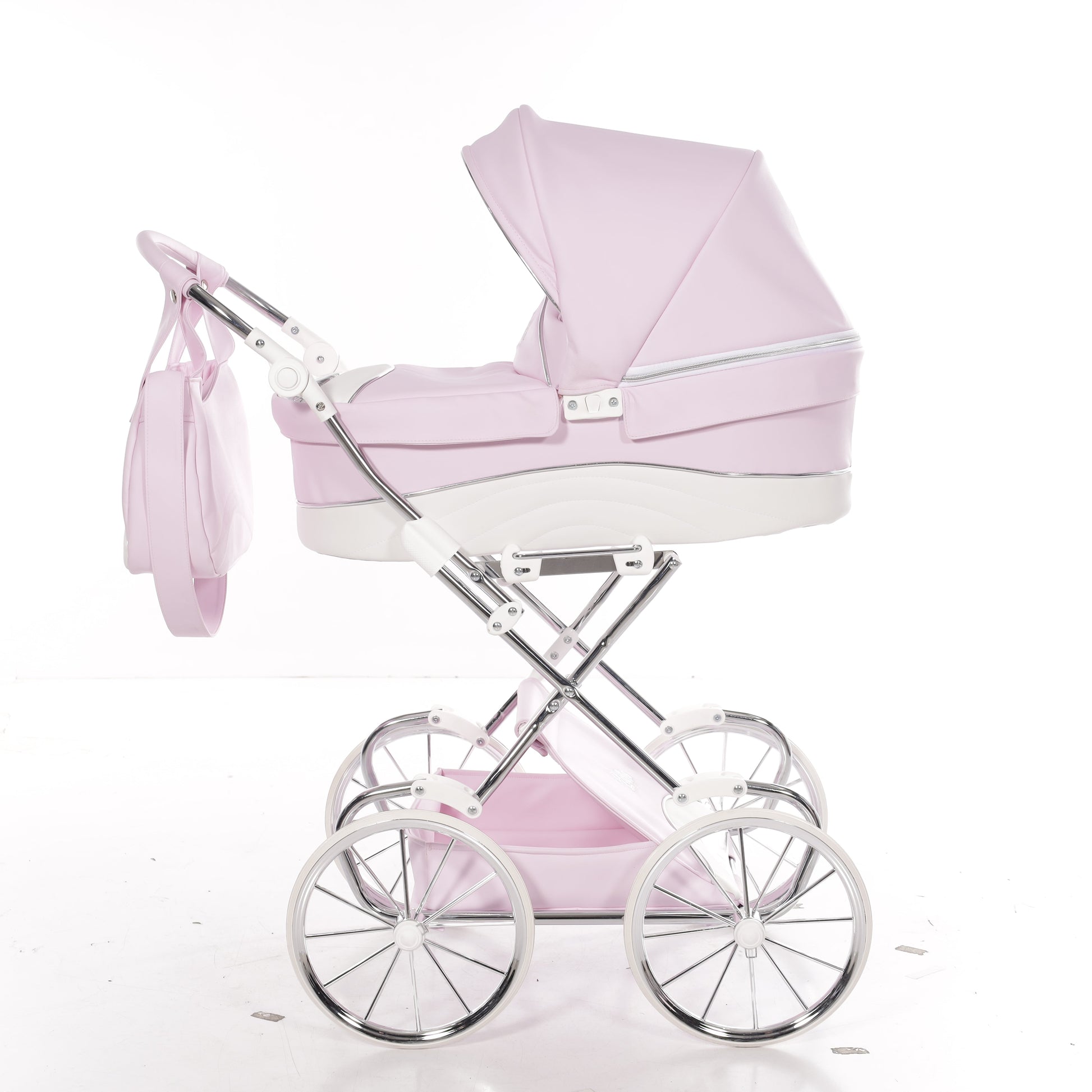 Carro De Muñecas Lulla Maxi Classic Rosa