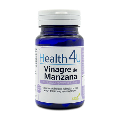 Vinagre de manzana H4U 60 cápsulas vegetales de 515 mg