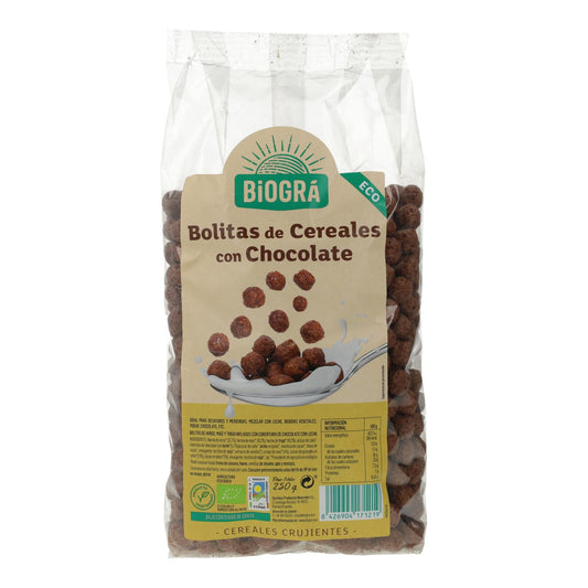 Bolitas de Maíz con Chocolate Biogrà 250 g