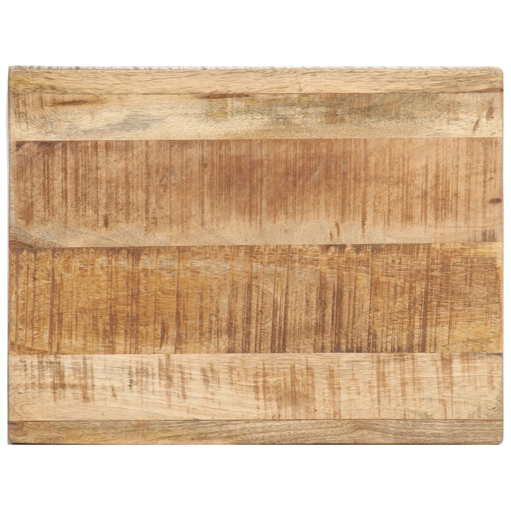 Mesa Auxiliar De Madera De Mango Maciza 40x30x50 Cm_1