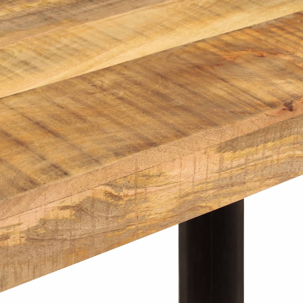 Mesa De Comedor Madera Maciza De Mango 120x60x76 Cm_4