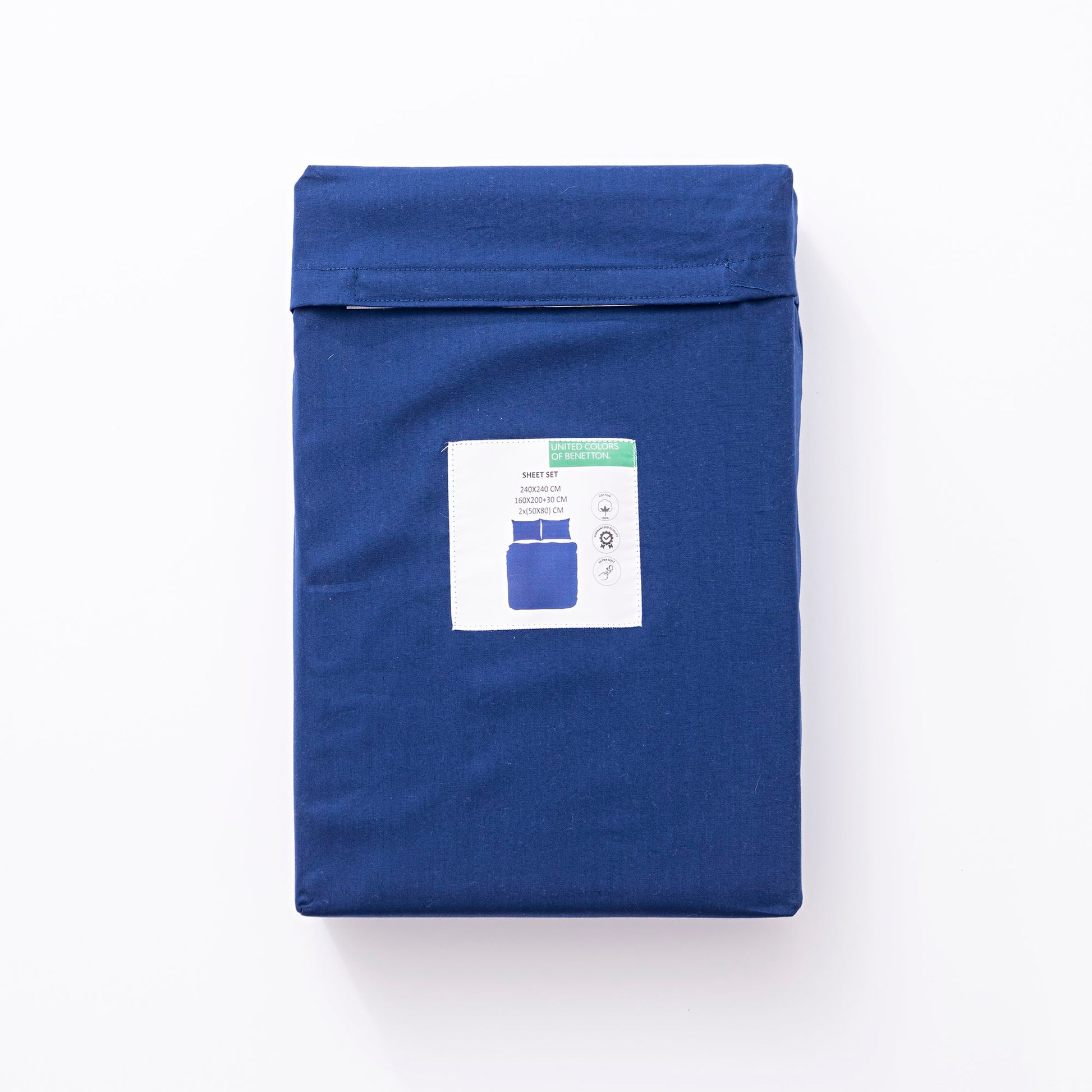 Set 3pzs Sabana Individual: Sabana Plana(160x280cm C/ Dobladillo Simple 5cm) + Sabana Bajera (90x200+40cm Flap) + 1 Funda De Almohada (50x85) 100% Al