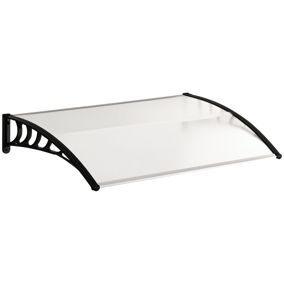 Outsunny Tejadillo De Protección Para Puertas Ventanas Contra Sol Y Lluvia_0