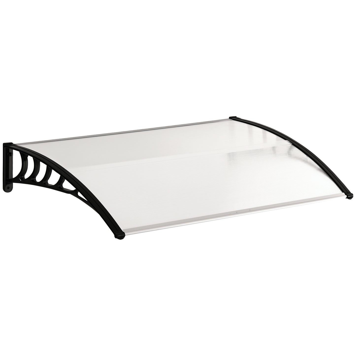 Outsunny Tejadillo De Protección Para Puertas Ventanas Contra Sol Y Lluvia_0