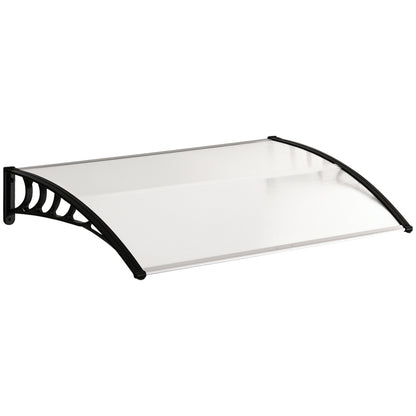 Outsunny Tejadillo De Protección Para Puertas Ventanas Contra Sol Y Lluvia_0