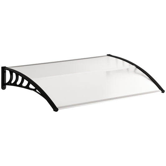Outsunny Tejadillo De Protección Para Puertas Ventanas Contra Sol Y Lluvia_0