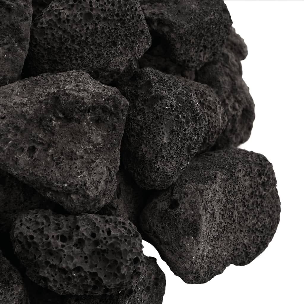 Vidaxl Rocas Volcánicas Negras 10 Kg 3-5 Cm_4