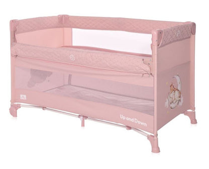 Cuna De Viaje Con Apertura Lateral Up And Down Mellow rose_1