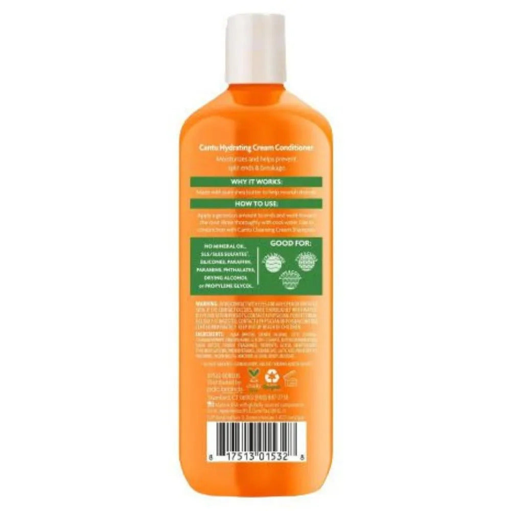 Acondicionador Crema Hidratante Sin Sulfatos For Natural Hair Cantu 400ml_1