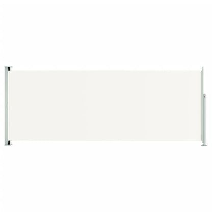 Vidaxl Toldo Lateral Retráctil De Jardín Crema 117x300 Cm_0