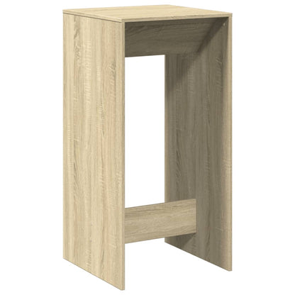 Mesa Alta De Bar Madera Ingeniería Roble Sonoma 51x50x103,5 Cm_4