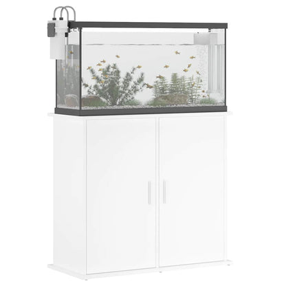 Vidaxl Soporte Para Acuario Madera De Ingeniería Blanco 81x36x73 Cm_3