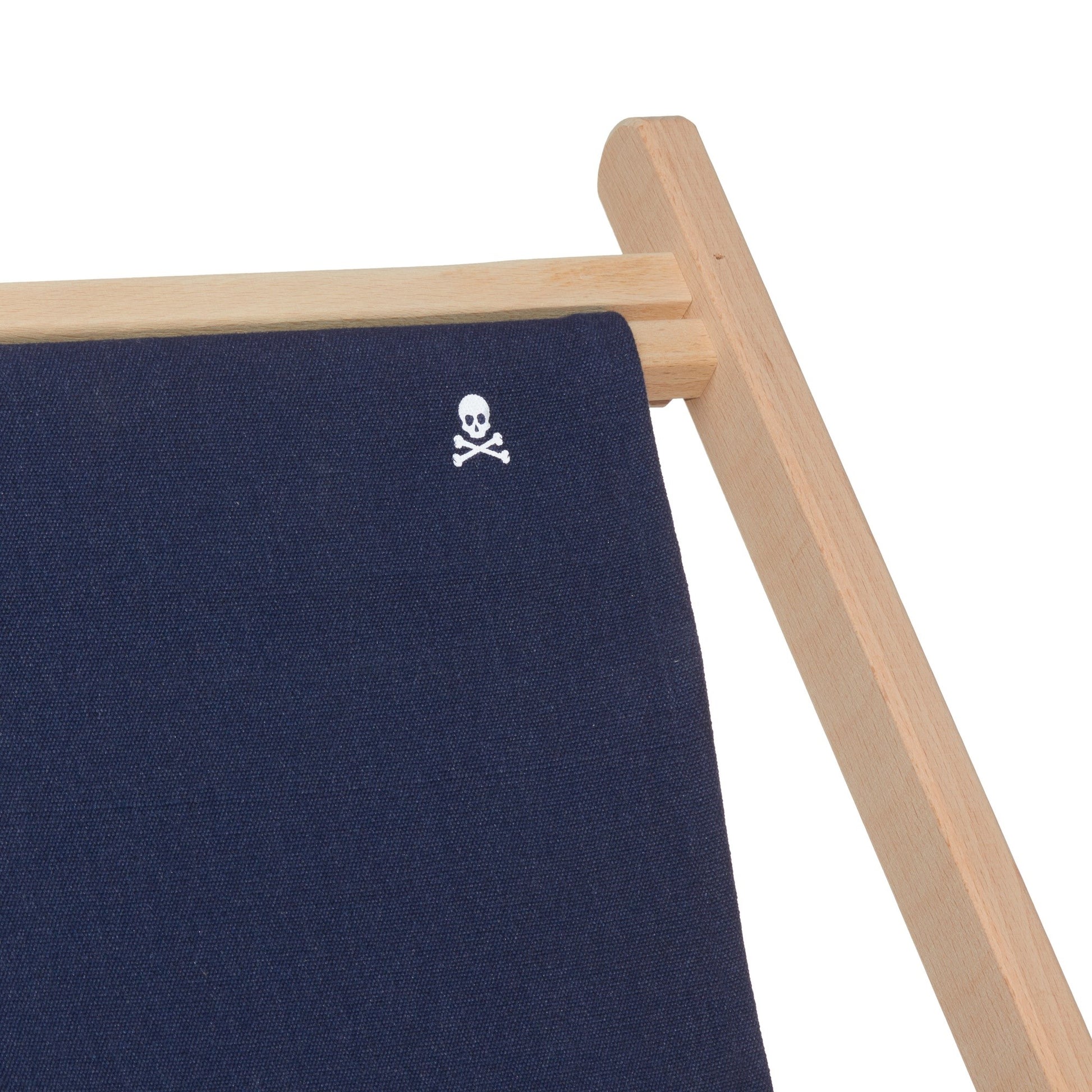 Hamaca Plegable De Madera De Haya Sin Brazos, Azul Oscuro - Scalpers_2