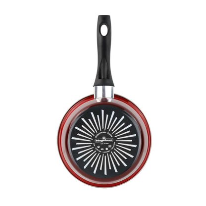 Cazo 'sr' Ø12cm Acero Esmaltado Rojo Magefesa