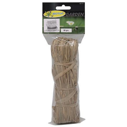 Rollo de rafia natural 80 g Biotop