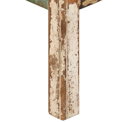 Mesa De Centro De Madera Maciza Reciclada 80x80x40 Cm_1