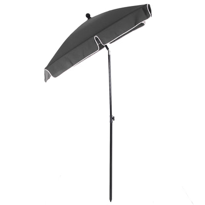 Outsunny Sombrilla De Jardín De Aluminio 2x1,3x2,5 M Gris_3