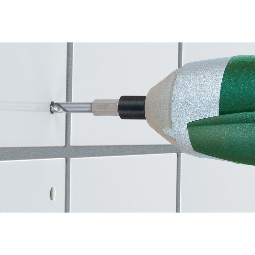 1 brocas para piedra con vástago hexagonal Wolfcraft Ø 8 mm