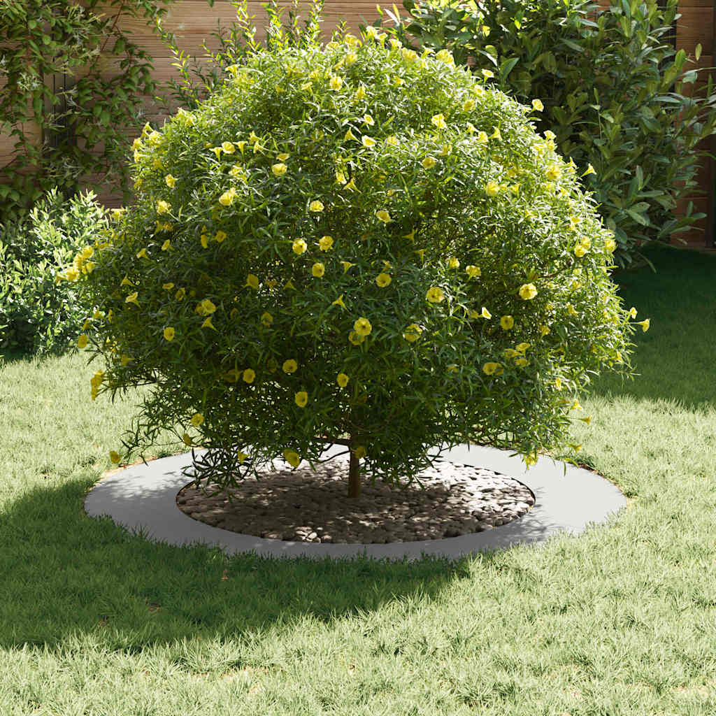 Adecuado Para Anillos De Árbol Plano 5 Uds. Ø60/90 Cm Acero_2