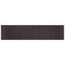 Vidaxl Alfombra Rectangular Bambú Marrón Oscuro 70x300 Cm
