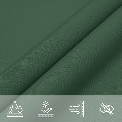 Vidaxl Toldo De Vela Rectangular Tela Oxford Verde Oscuro 3x6 M_4