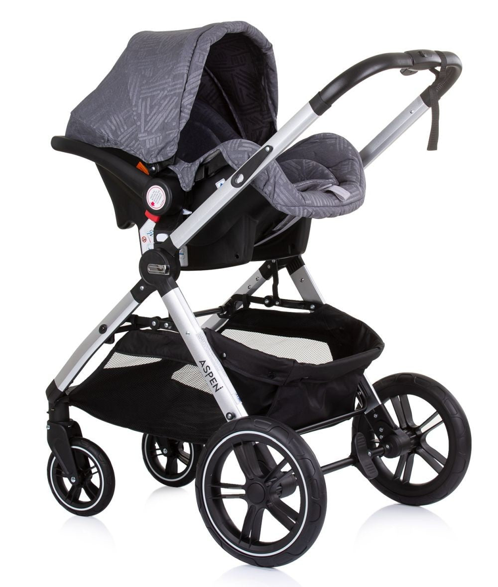Carrito De Bebé Trío Convertible Aspen Hasta 22 Kg Graphite_4