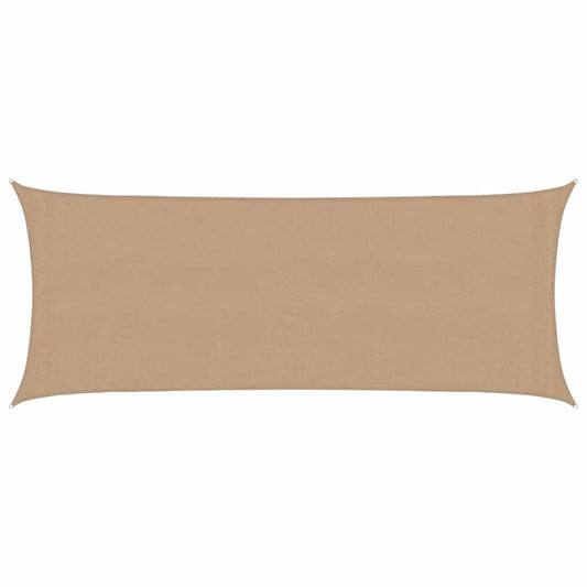 Vidaxl Toldo De Vela Hdpe Gris Taupe 160 G/m² 2x4,5 M_0