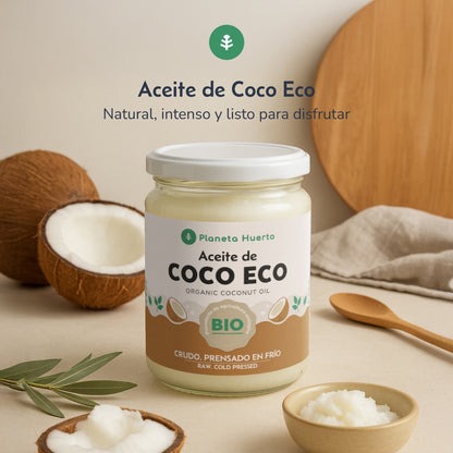 Pack 2x Aceite de coco Planeta Huerto 430 ml