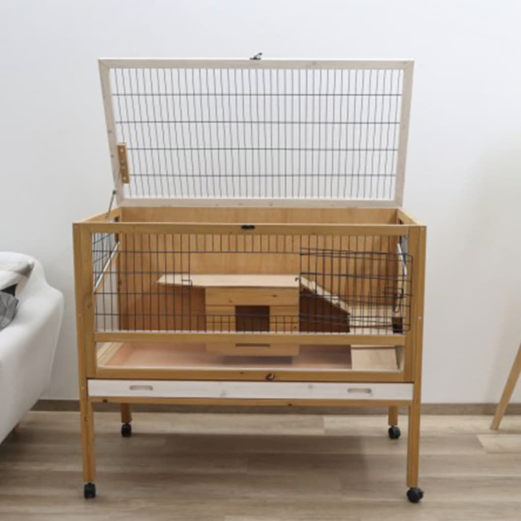 Kerbl Jaula De Animales Indoor Deluxe 115x60x92,5 Cm Madera 82725_1