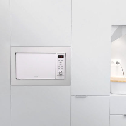 Microondas Encastrable Digital Grandheat 2350 Built-in White. 900w, Integrable, 23 Litros, Grill, 9 Funciones Preconfiguradas, Quick Start, Temporiz_1