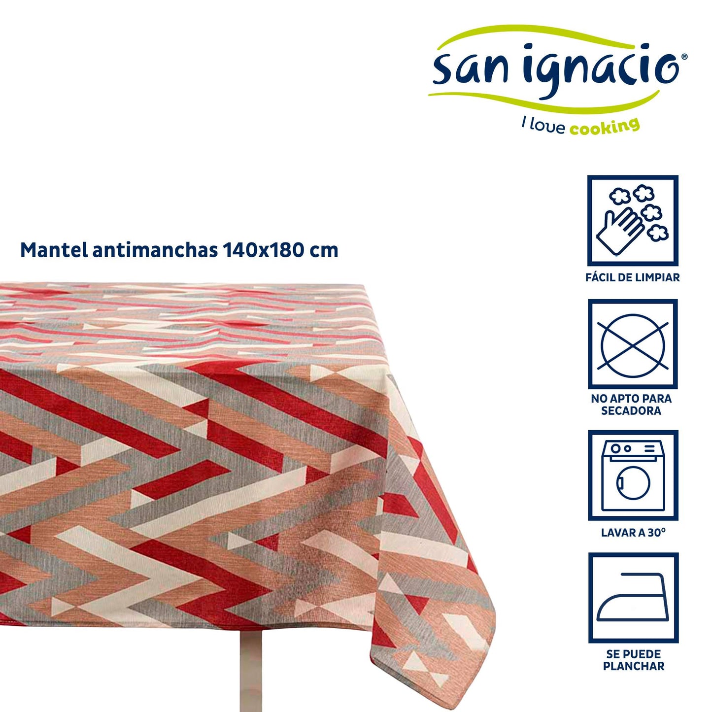 Mantel Loneta Antimanchas 140x180cm Raya Colección Kinvara_1