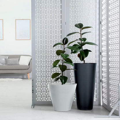 Maceta Tubus 28,5l., Dimensiones (mm) 400x400x373, Color Antracita_3