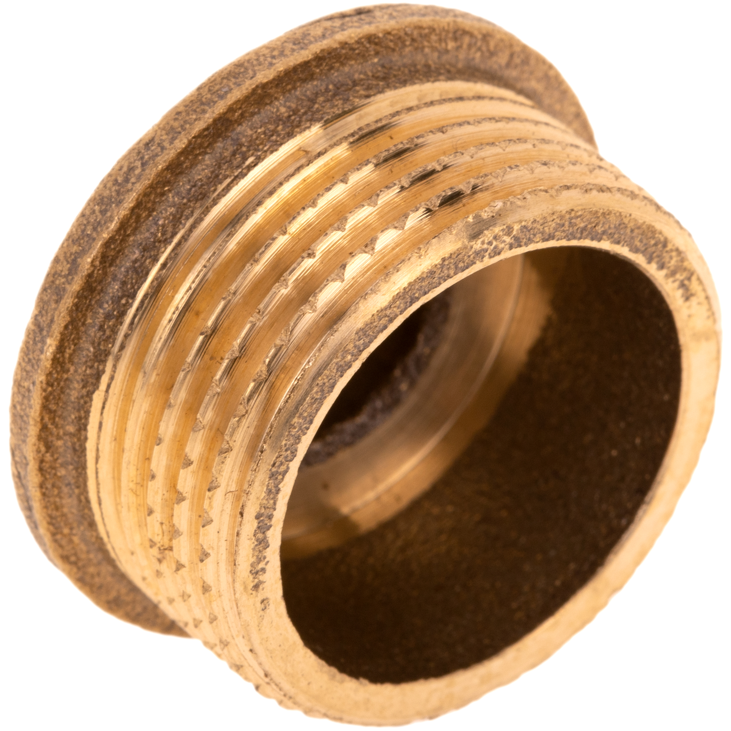 Pack De 2 Unidades Tapón Final Macho De Latón Zincado De 3/4“ Para Para Instalaciones De Agua_2