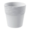 Maceta Furu , Dimensiones (mm) 122x122x122, Color Blanco