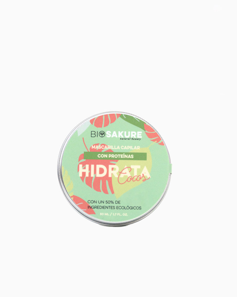 Hidrata Cocos - Acondicionador Profundo Y Mascarilla Con Proteínas 200 Ml Bio Sakure_3