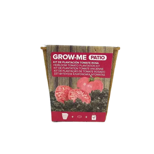 Kit De Cultivo De Tomate Rosado Grow Me – Huerto Urbano Ecológico_0