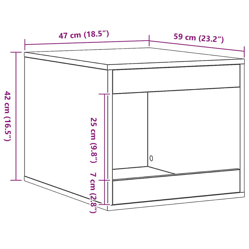 Vidaxl Mueble Arenero Para Gatos Madera Roble Artisian 47x59x42 Cm_2